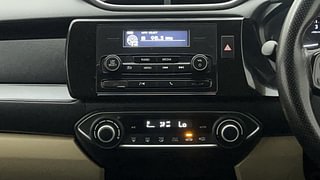 Used 2021 honda Amaze 1.5 V CVT i-DTEC Diesel Automatic interior MUSIC SYSTEM & AC CONTROL VIEW