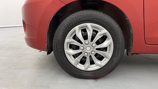Used 2015 Maruti Suzuki Celerio VXI Petrol Manual tyres LEFT FRONT TYRE RIM VIEW