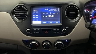 Used 2019 Hyundai Grand i10 Sportz 1.2 Kappa VTVT Petrol Manual interior MUSIC SYSTEM & AC CONTROL VIEW