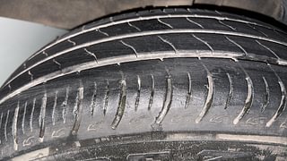Used 2022 Renault Triber RXZ Petrol Manual tyres RIGHT REAR TYRE TREAD VIEW