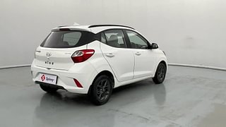 Used 2021 Hyundai Grand i10 Nios Sportz 1.2 Kappa VTVT CNG Petrol+cng Manual exterior RIGHT REAR CORNER VIEW