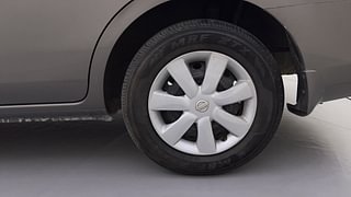 Used 2013 Nissan Sunny [2011-2014] XL Petrol Manual tyres LEFT REAR TYRE RIM VIEW