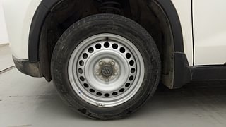 Used 2021 maruti-suzuki Vitara Brezza LXi Petrol Manual tyres LEFT FRONT TYRE RIM VIEW