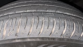 Used 2021 Kia Sonet HTX 1.0 iMT Petrol Manual tyres LEFT FRONT TYRE TREAD VIEW