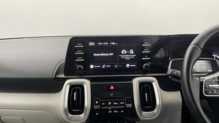 Used 2022 Kia Sonet HTX 1.0 DCT Petrol Automatic interior MUSIC SYSTEM & AC CONTROL VIEW
