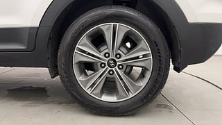 Used 2017 Hyundai Creta [2015-2018] 1.6 SX Plus Auto Petrol Petrol Automatic tyres LEFT REAR TYRE RIM VIEW