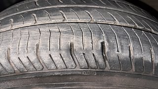 Used 2013 Nissan Sunny [2011-2014] XL Petrol Manual tyres LEFT FRONT TYRE TREAD VIEW