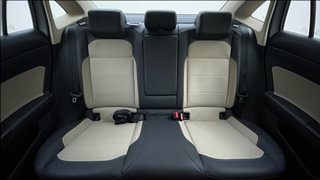 Used 2022 Skoda Slavia Style 1.0L TSI AT Petrol Automatic interior REAR SEAT CONDITION VIEW