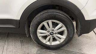 Used 2016 Hyundai Creta [2015-2018] 1.6 SX Plus Petrol Petrol Manual tyres LEFT REAR TYRE RIM VIEW