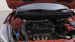 Used 2020 Maruti Suzuki Baleno [2019-2022] Alpha Petrol Petrol Manual engine ENGINE RIGHT SIDE HINGE & APRON VIEW