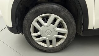 Used 2021 maruti-suzuki Vitara Brezza VXi Petrol Manual tyres LEFT FRONT TYRE RIM VIEW
