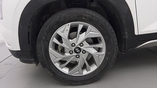 Used 2022 Hyundai Creta SX IVT Petrol Petrol Automatic tyres LEFT FRONT TYRE RIM VIEW