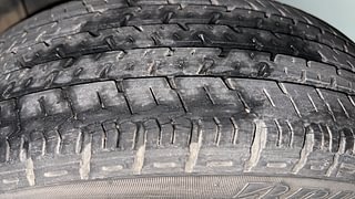 Used 2017 Maruti Suzuki Alto K10 [2014-2019] VXI AMT Petrol Automatic tyres LEFT REAR TYRE TREAD VIEW