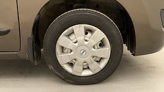 Used 2013 Maruti Suzuki Wagon R 1.0 [2013-2019] LXi CNG Petrol+cng Manual tyres RIGHT FRONT TYRE RIM VIEW