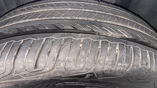 Used 2022 Skoda Slavia Style 1.0L TSI AT Petrol Automatic tyres LEFT REAR TYRE TREAD VIEW