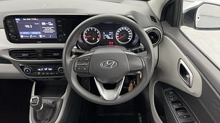 Used 2021 Hyundai Grand i10 Nios Sportz 1.2 Kappa VTVT CNG Petrol+cng Manual interior STEERING VIEW
