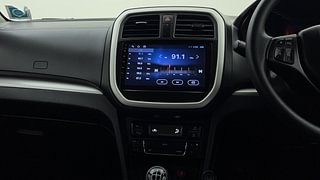 Used 2021 maruti-suzuki Vitara Brezza VXi Petrol Manual interior MUSIC SYSTEM & AC CONTROL VIEW