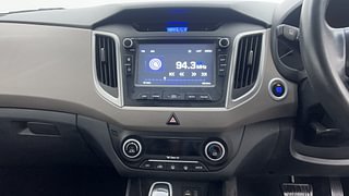 Used 2017 Hyundai Creta [2015-2018] 1.6 SX Plus Auto Petrol Petrol Automatic interior MUSIC SYSTEM & AC CONTROL VIEW