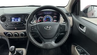 Used 2016 Hyundai Grand i10 Sportz 1.2 Kappa VTVT Petrol Manual interior STEERING VIEW