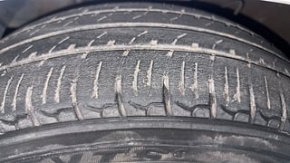Used 2021 Hyundai New Santro 1.1 Sportz AMT Petrol Automatic tyres LEFT FRONT TYRE TREAD VIEW
