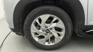 Used 2021 Hyundai Creta SX IVT Petrol Petrol Automatic tyres LEFT FRONT TYRE RIM VIEW