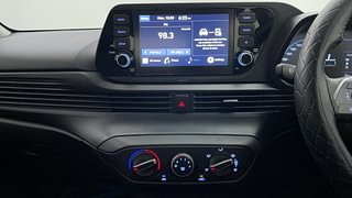 Used 2021 Hyundai New i20 Sportz 1.2 MT Petrol Manual interior MUSIC SYSTEM & AC CONTROL VIEW