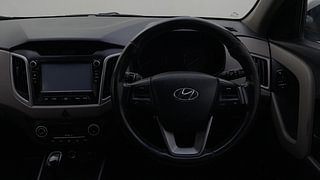 Used 2017 Hyundai Creta [2015-2018] 1.6 SX Plus Auto Petrol Petrol Automatic interior STEERING VIEW