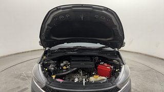 Used 2021 Tata Tiago XZA+ AMT Petrol Automatic engine ENGINE & BONNET OPEN FRONT VIEW