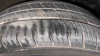 Used 2013 Nissan Sunny [2011-2014] XL Petrol Manual tyres RIGHT FRONT TYRE TREAD VIEW
