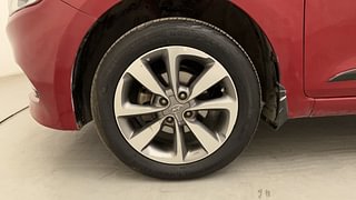 Used 2016 Hyundai Elite i20 [2014-2018] Asta 1.2 Petrol Manual tyres LEFT FRONT TYRE RIM VIEW