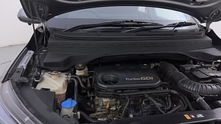 Used 2021 Kia Sonet HTX 1.0 iMT Petrol Manual engine ENGINE RIGHT SIDE HINGE & APRON VIEW