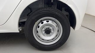 Used 2025 Tata Tiago Revotron XE Petrol Manual tyres LEFT REAR TYRE RIM VIEW