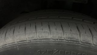 Used 2021 Tata Tiago XZA+ AMT Petrol Automatic tyres LEFT FRONT TYRE TREAD VIEW