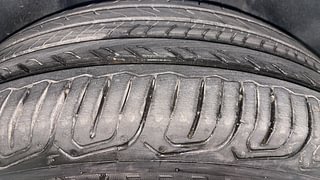Used 2022 Skoda Slavia Style 1.0L TSI AT Petrol Automatic tyres RIGHT REAR TYRE TREAD VIEW