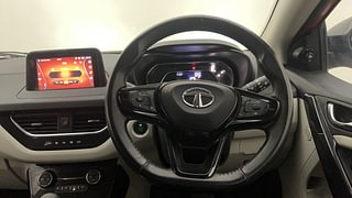 Used 2022 Tata Nexon XZA Plus Dualtone Roof AMT S Petrol Automatic interior STEERING VIEW