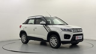 Used 2021 maruti-suzuki Vitara Brezza VXi Petrol Manual exterior RIGHT FRONT CORNER VIEW