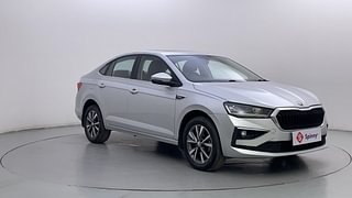 Used 2022 Skoda Slavia Style 1.0L TSI AT Petrol Automatic exterior RIGHT FRONT CORNER VIEW