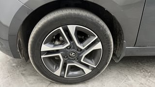 Used 2021 Tata Tiago XZA+ AMT Petrol Automatic tyres LEFT FRONT TYRE RIM VIEW