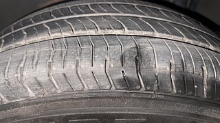 Used 2013 Nissan Sunny [2011-2014] XL Petrol Manual tyres LEFT REAR TYRE TREAD VIEW