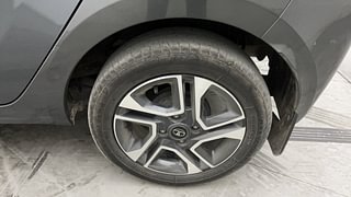 Used 2021 Tata Tiago XZA+ AMT Petrol Automatic tyres LEFT REAR TYRE RIM VIEW
