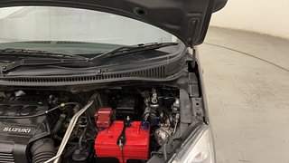 Used 2013 Maruti Suzuki Wagon R 1.0 [2013-2019] LXi CNG Petrol+cng Manual engine ENGINE LEFT SIDE HINGE & APRON VIEW