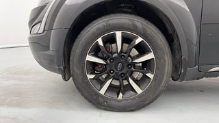 Used 2021 Mahindra XUV500 [2018-2021] W11 AT Diesel Automatic tyres LEFT FRONT TYRE RIM VIEW