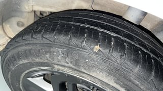 Used 2021 Hyundai Grand i10 Nios Sportz 1.2 Kappa VTVT CNG Petrol+cng Manual tyres LEFT REAR TYRE TREAD VIEW