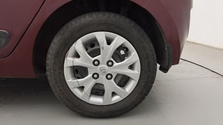 Used 2016 Hyundai Grand i10 Sportz 1.2 Kappa VTVT Petrol Manual tyres LEFT REAR TYRE RIM VIEW