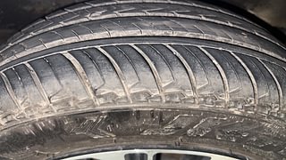 Used 2017 Honda City V Petrol Manual tyres RIGHT REAR TYRE TREAD VIEW