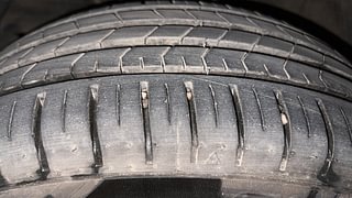 Used 2024 Maruti Suzuki Baleno Zeta Petrol Petrol Manual tyres LEFT FRONT TYRE TREAD VIEW