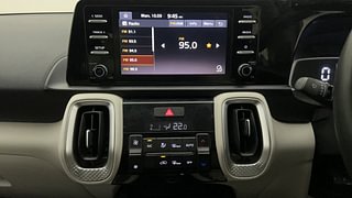 Used 2021 Kia Sonet HTX 1.0 iMT Petrol Manual interior MUSIC SYSTEM & AC CONTROL VIEW