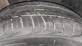 Used 2023 Toyota Innova Hycross GX 7 STR Petrol Automatic tyres RIGHT REAR TYRE TREAD VIEW
