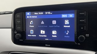 Used 2022 Hyundai Grand i10 Nios Sportz 1.2 Kappa VTVT CNG Petrol+cng Manual top_features Touch screen infotainment system