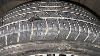 Used 2021 maruti-suzuki Vitara Brezza LXi Petrol Manual tyres LEFT FRONT TYRE TREAD VIEW